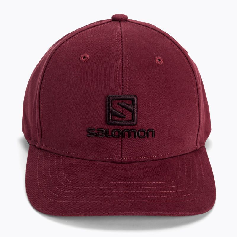 Salomon Logotipas beisbolo kepurė raudona LC1682400 4