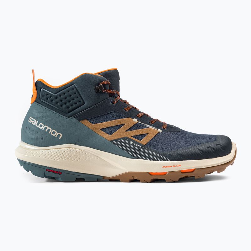 Salomon Outpulse MID GTX vyriški trekingo batai tamsiai mėlyni L41589500 2
