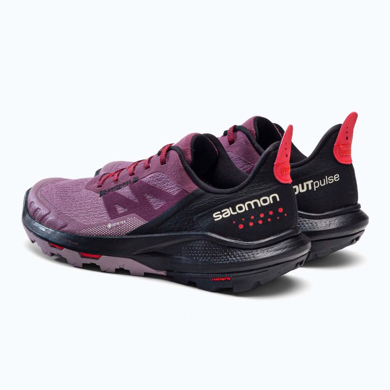Moteriški trekingo batai Salomon Outpulse GTX purple L41689700 3