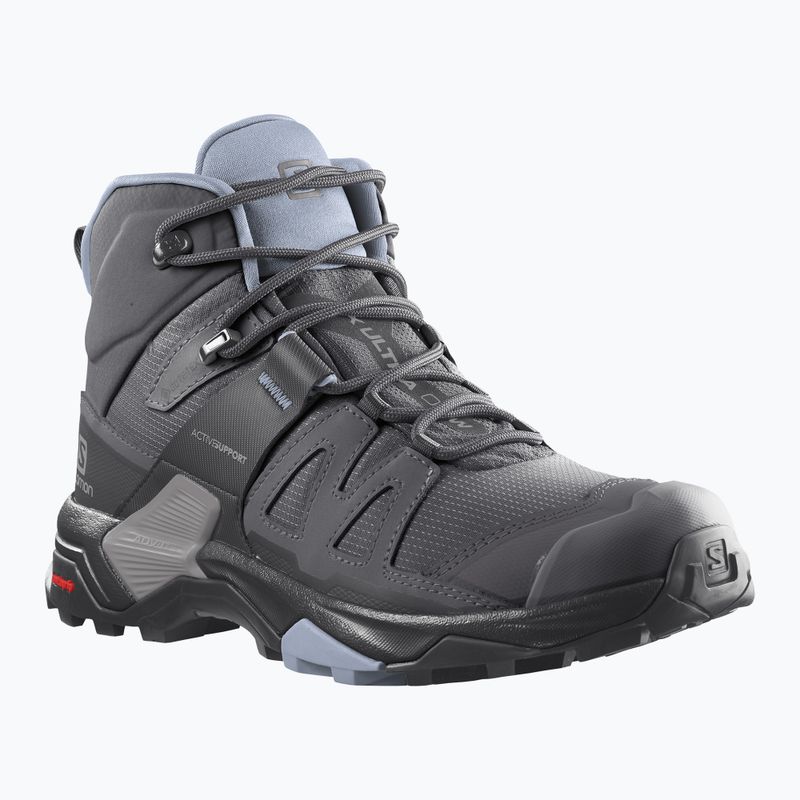 Moteriški trekingo batai Salomon X Ultra 4 Mid GTX magnet/black/zen 11
