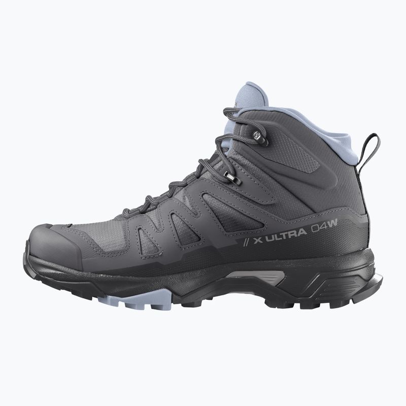 Moteriški trekingo batai Salomon X Ultra 4 Mid GTX magnet/black/zen 13