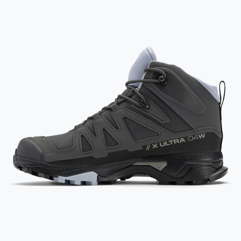 Moteriški trekingo batai Salomon X Ultra 4 Mid GTX magnet/black/zen 10