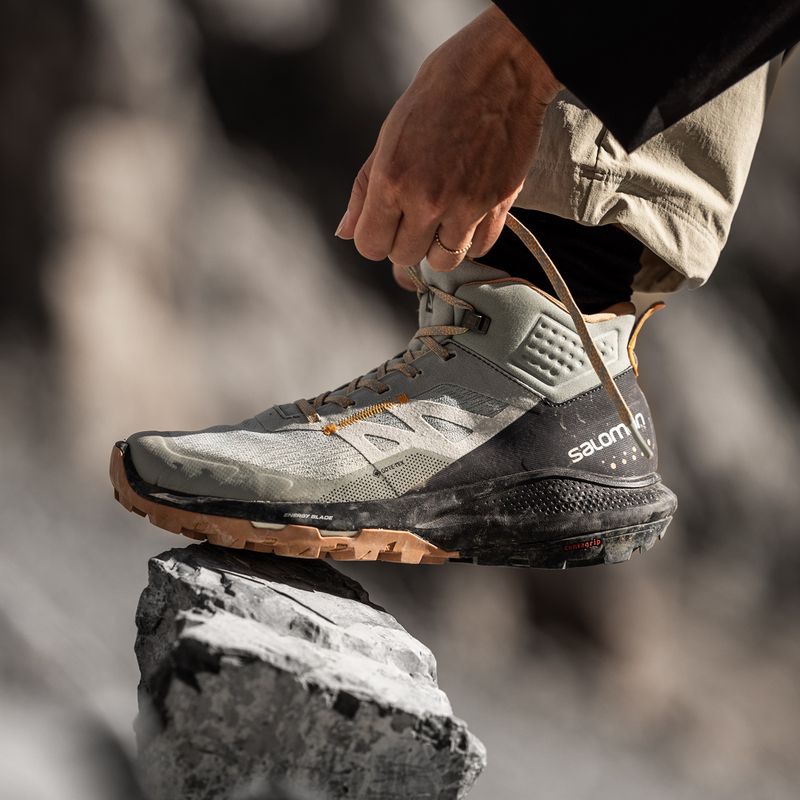Vyriški trekingo batai Salomon Outpulse Mid Gore-Tex green/black L41588900 8