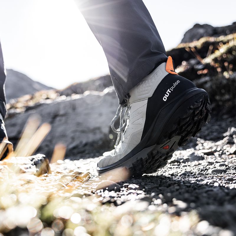 Vyriški trekingo batai Salomon Outpulse Mid Gore-Tex green/black L41588900 9