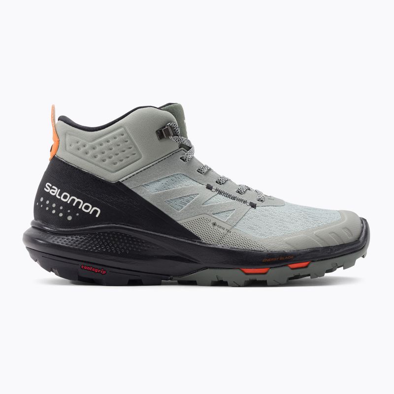 Vyriški trekingo batai Salomon Outpulse Mid Gore-Tex green/black L41588900 2