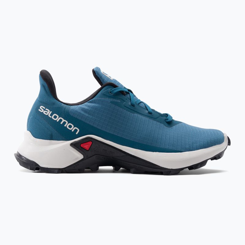 Salomon Alphacross 3 vyriški bėgimo bateliai bluesteel/lunar rock/black 2