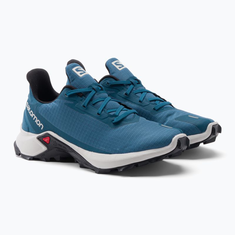 Salomon Alphacross 3 vyriški bėgimo bateliai bluesteel/lunar rock/black 5