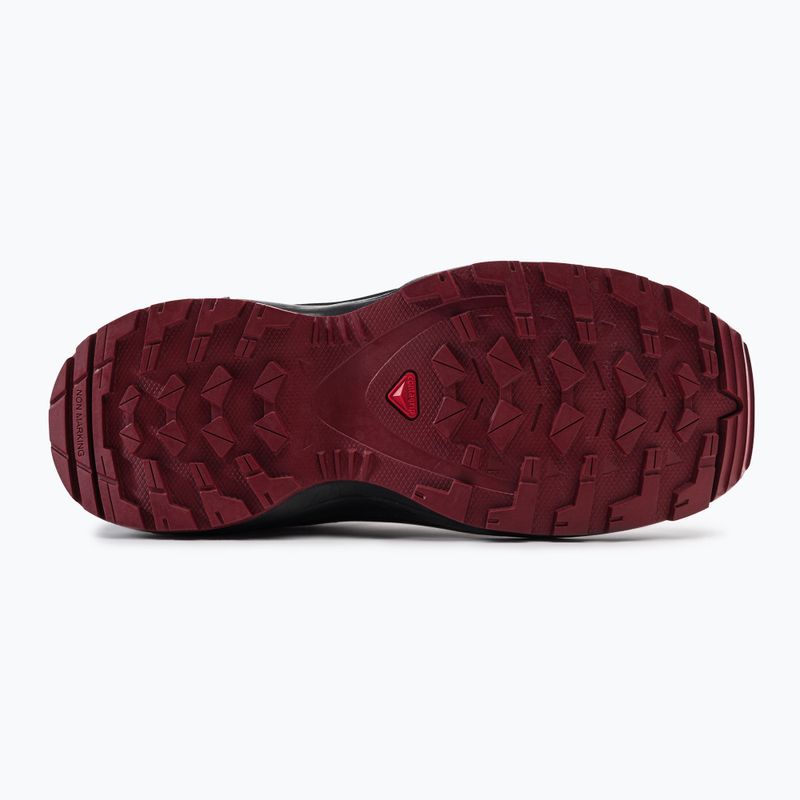 Salomon XA Pro V8 vaikiški bėgimo bateliai dahlia/black/pord 4