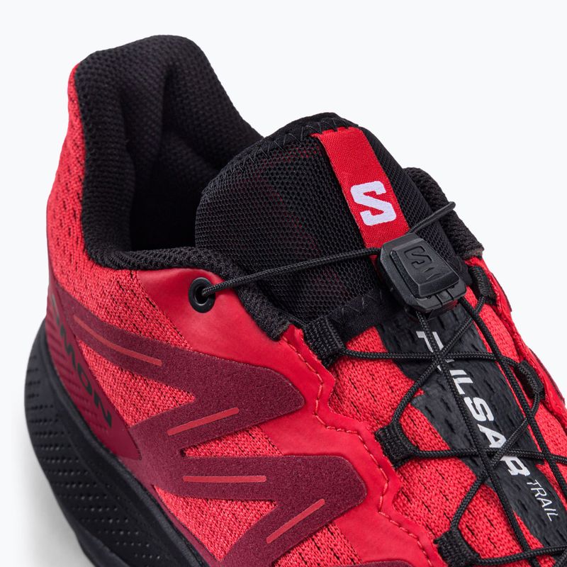 Salomon Pulsar Trail vyriški bėgimo bateliai poppy red/bird/black 9