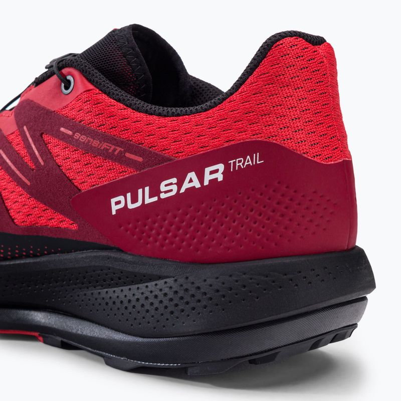 Salomon Pulsar Trail vyriški bėgimo bateliai poppy red/bird/black 10