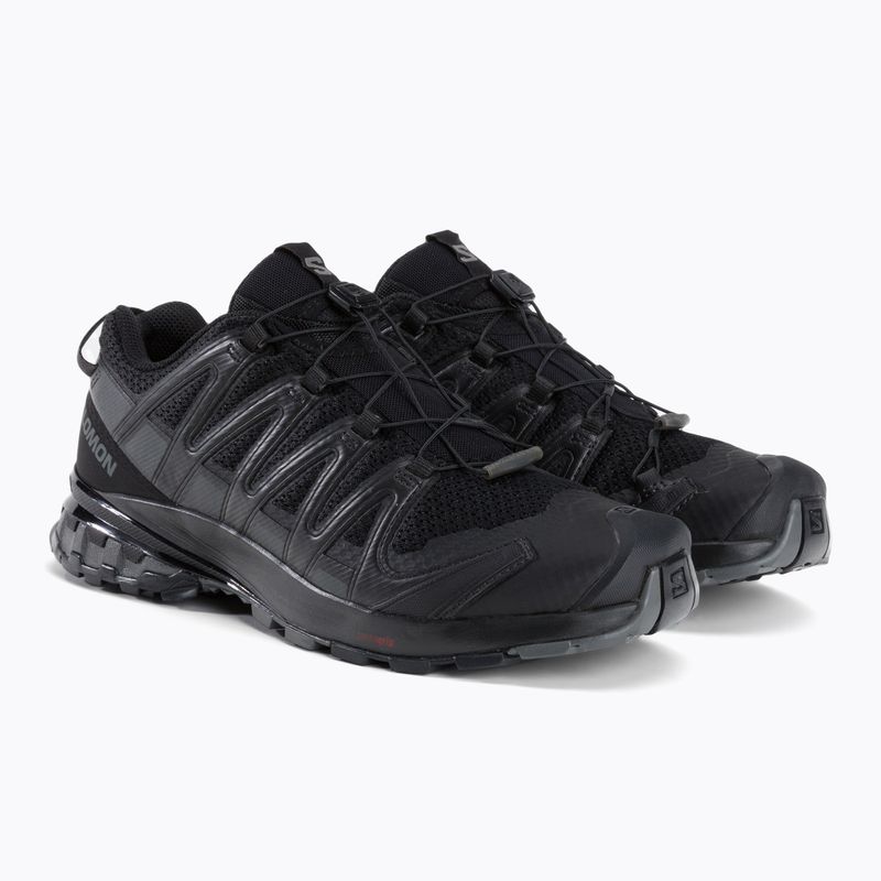 Salomon XA Pro 3D V8 vyriški bėgimo bateliai juodi L41689100 4
