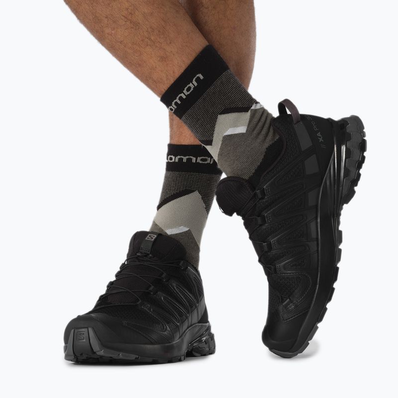 Salomon XA Pro 3D V8 vyriški bėgimo bateliai juodi L41689100 16