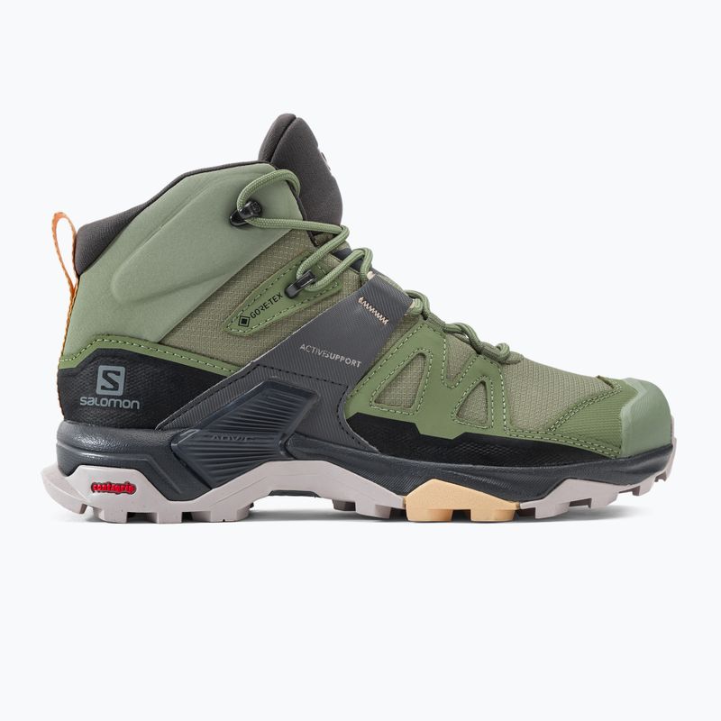 Moteriški trekingo batai Salomon X Ultra 4 MID GTX green L41625100 2