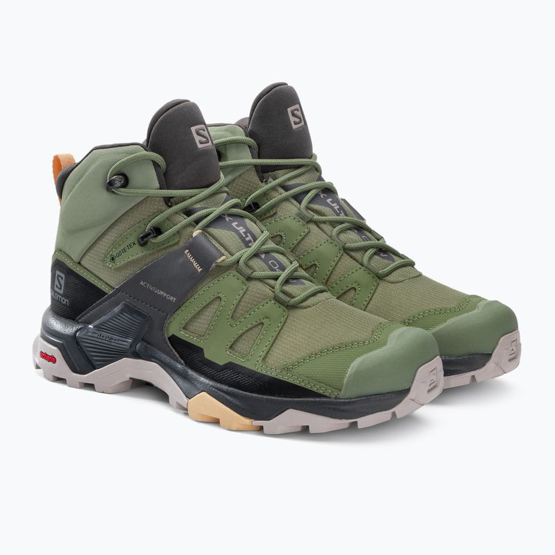 Moteriški trekingo batai Salomon X Ultra 4 MID GTX green L41625100 4