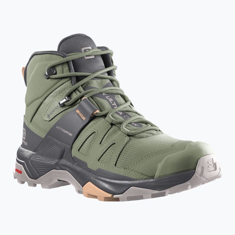Moteriški trekingo batai Salomon X Ultra 4 MID GTX green L41625100 11