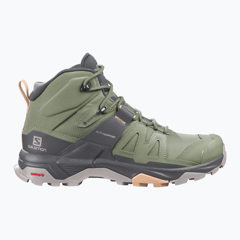 Moteriški trekingo batai Salomon X Ultra 4 MID GTX green L41625100 12