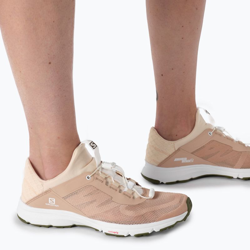 Salomon Amphib Bold 2 moteriški bėgimo bateliai beige L41610800 3