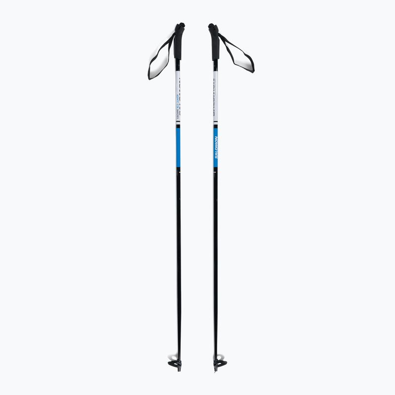 Vaikiškos bėgimo slidėmis lazdos Salomon Escape Alu Jr. black/blue/white
