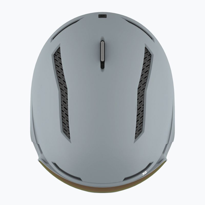 Salomon Driver Prime Sigma Plus+el S1/S2 pilkas slidinėjimo šalmas L47011200 12