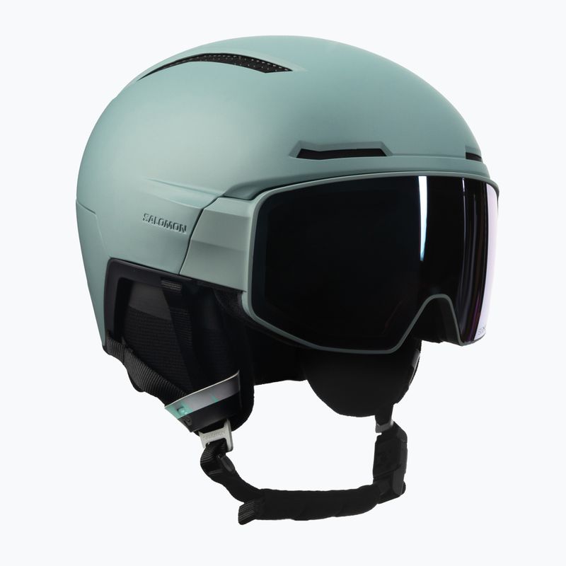 Salomon Driver Prime Sigma Plus+el S1/S2 pilkas slidinėjimo šalmas L47011200