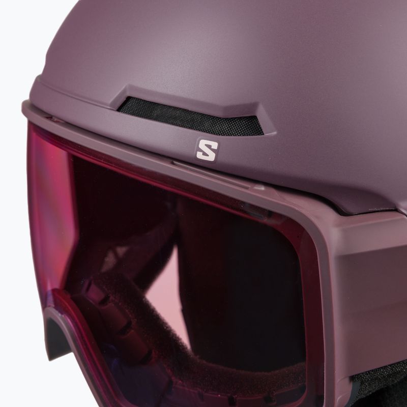 Salomon Driver Pro Sigma S1 slidinėjimo šalmas violetinės spalvos L47012000 10