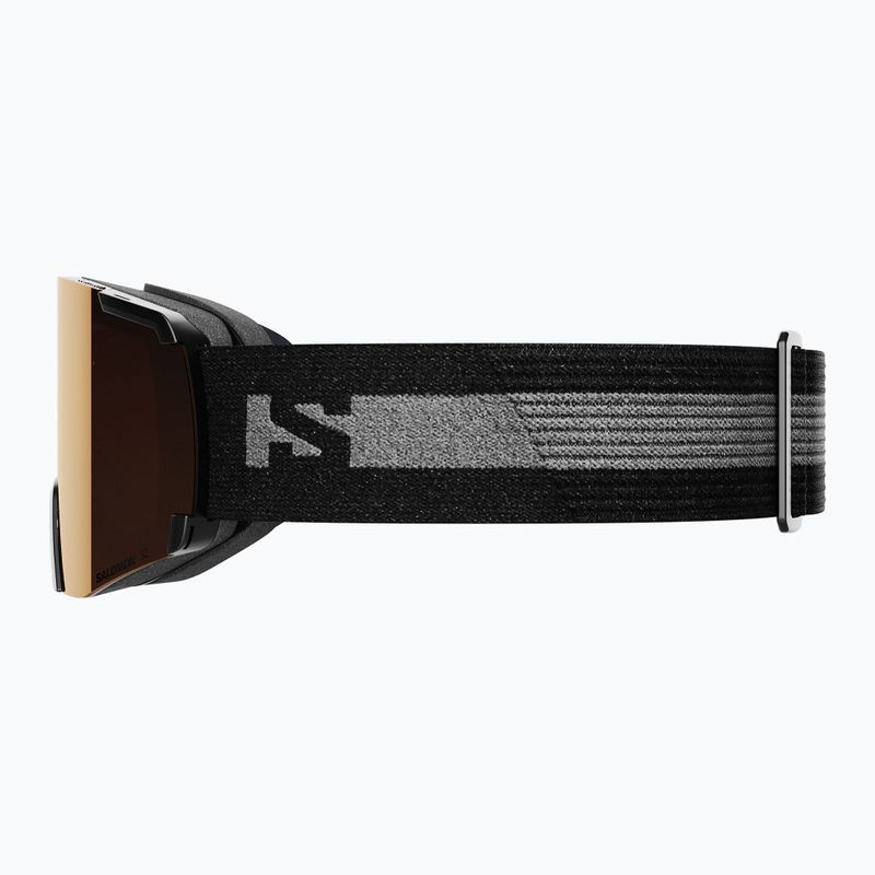 Salomon S/View slidinėjimo akiniai juoda/žybsinti toninė oranžinė L47006500 8
