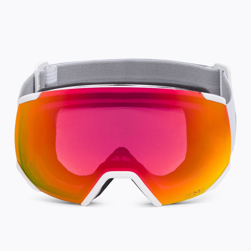 Salomon slidinėjimo akiniai Radium white/sigma poppy red L47005300 2