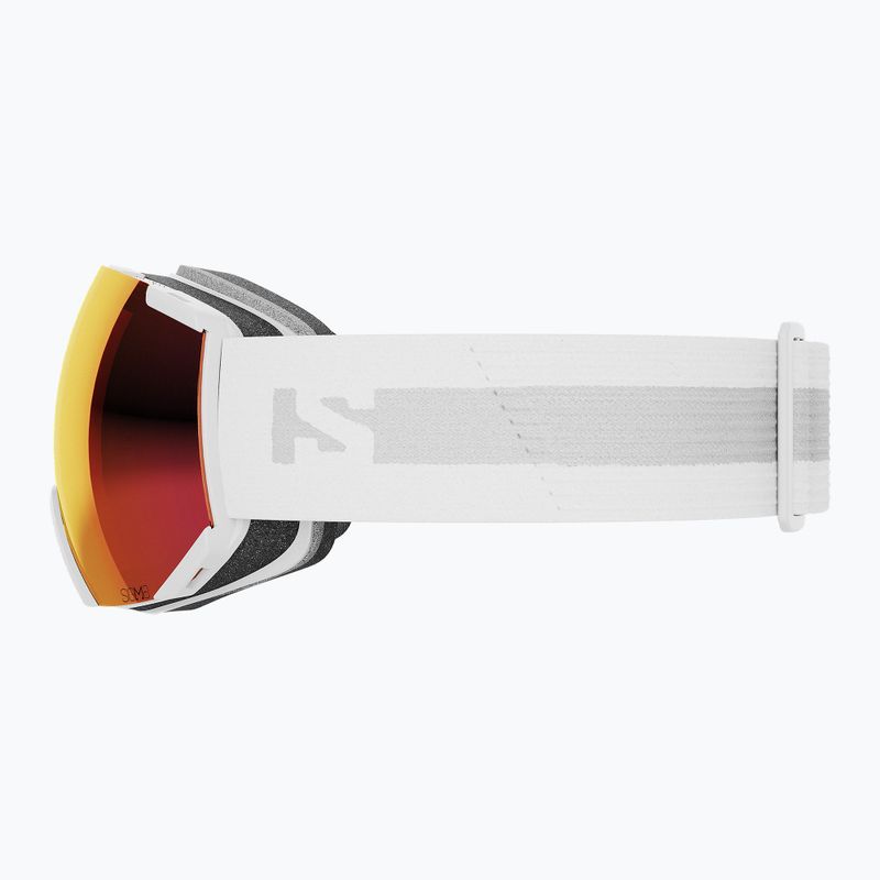 Salomon slidinėjimo akiniai Radium white/sigma poppy red L47005300 9
