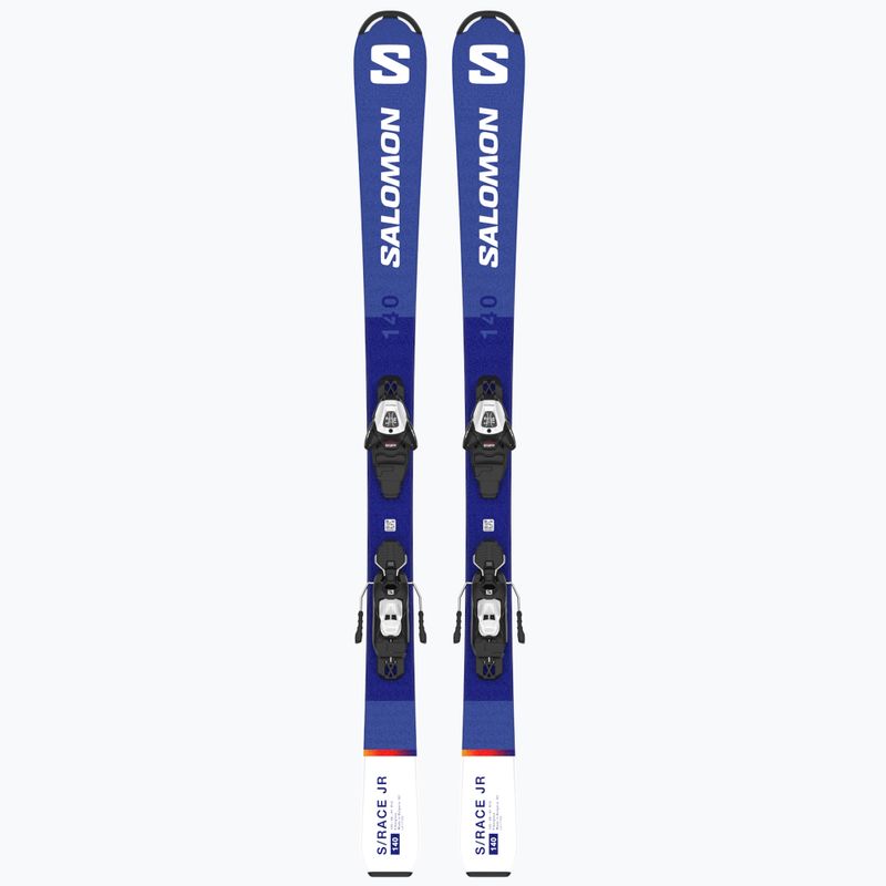 Vaikiškos kalnų slidės Salomon S Race MT Jr. + L6 blue L47041900 10