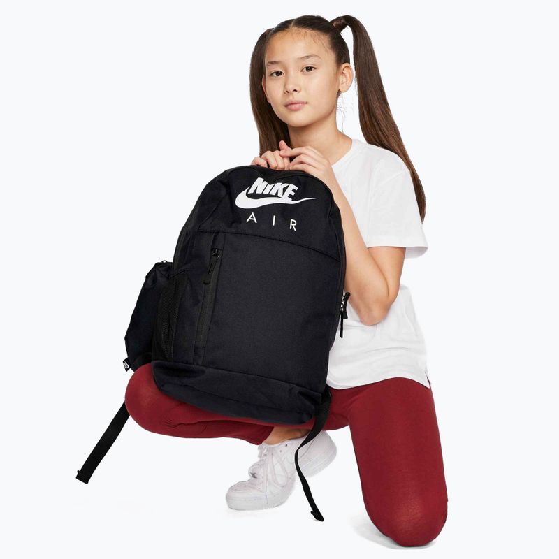 Vaikiška kuprinė Nike Elemental 20 l black/black/white 11