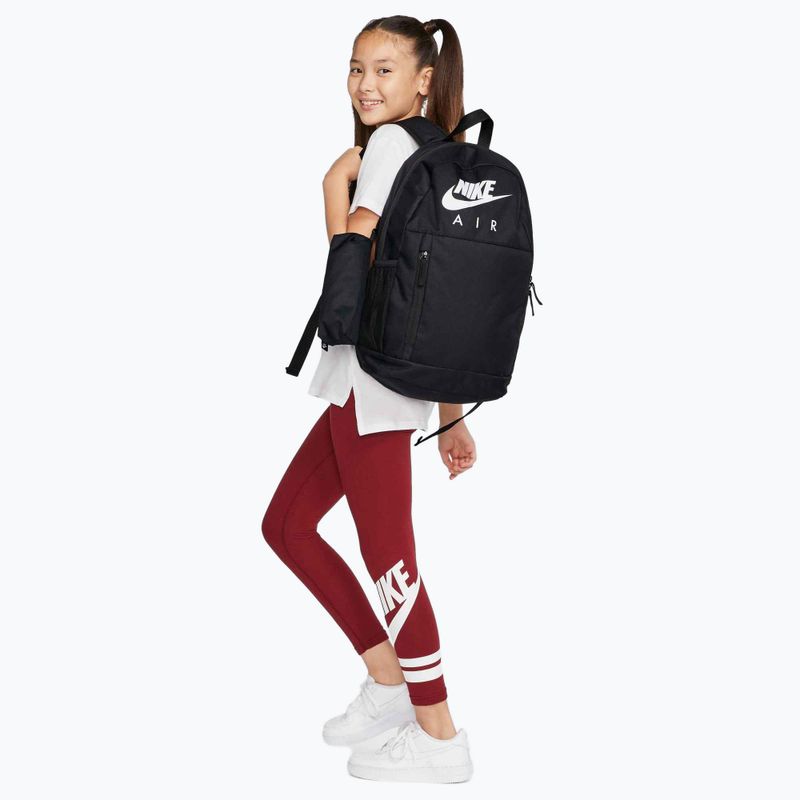 Vaikiška kuprinė Nike Elemental 20 l black/black/white 12