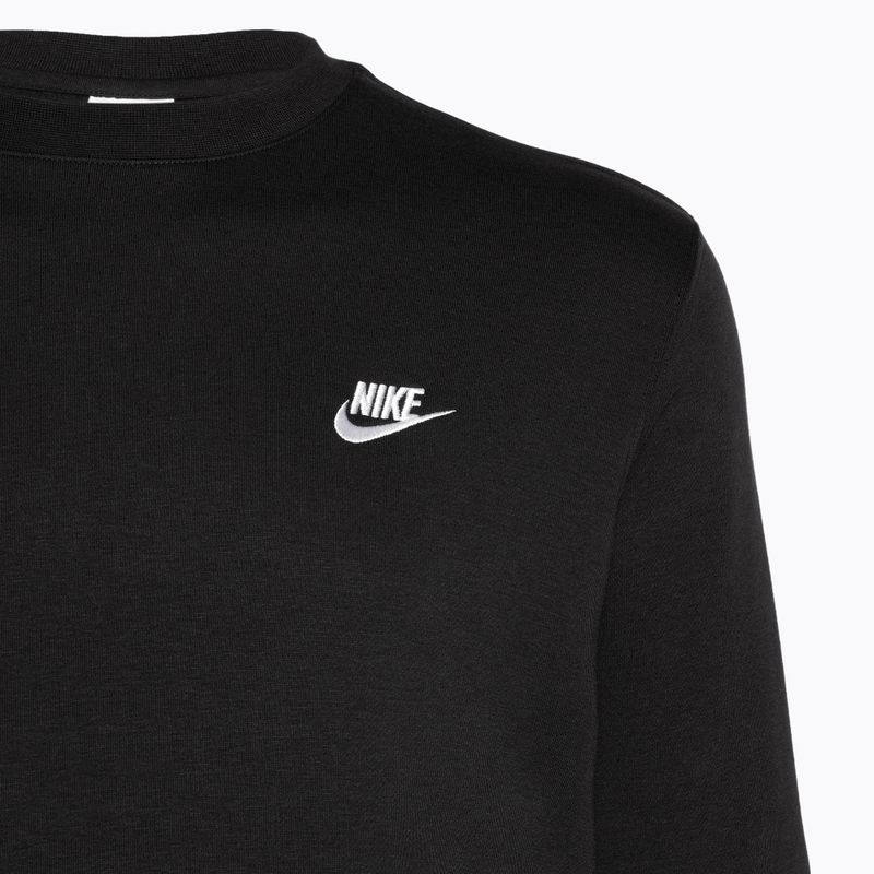 Vyriškas džemperis Nike Sportswear Club Fleece Crew black/white 3