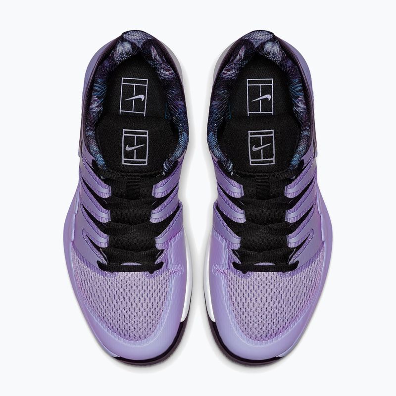 Vaikiški teniso batai Nike Court Vapor X Jr purple agate/white/hyper crimson/black 5