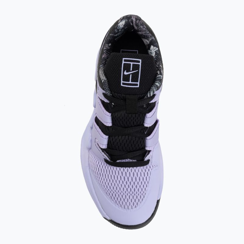 Vaikiški teniso batai Nike Court Vapor X Jr purple agate/white/hyper crimson/black 5