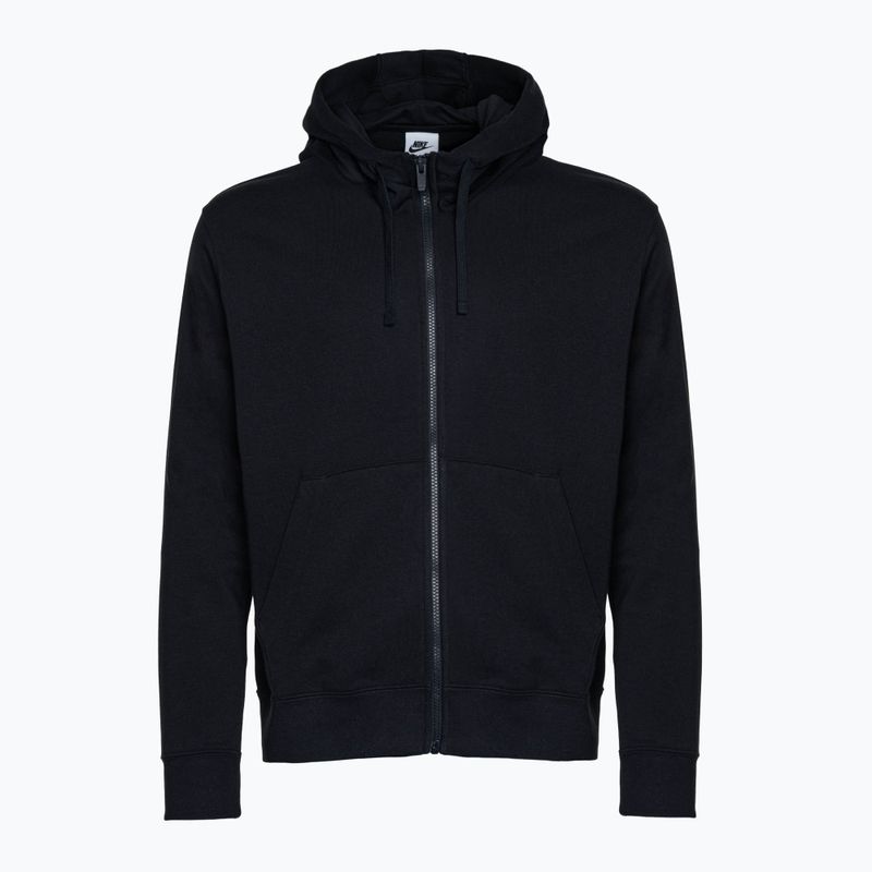 Vyriškas džemperis Nike Sportswear Club Hoodie FZ black/black/white