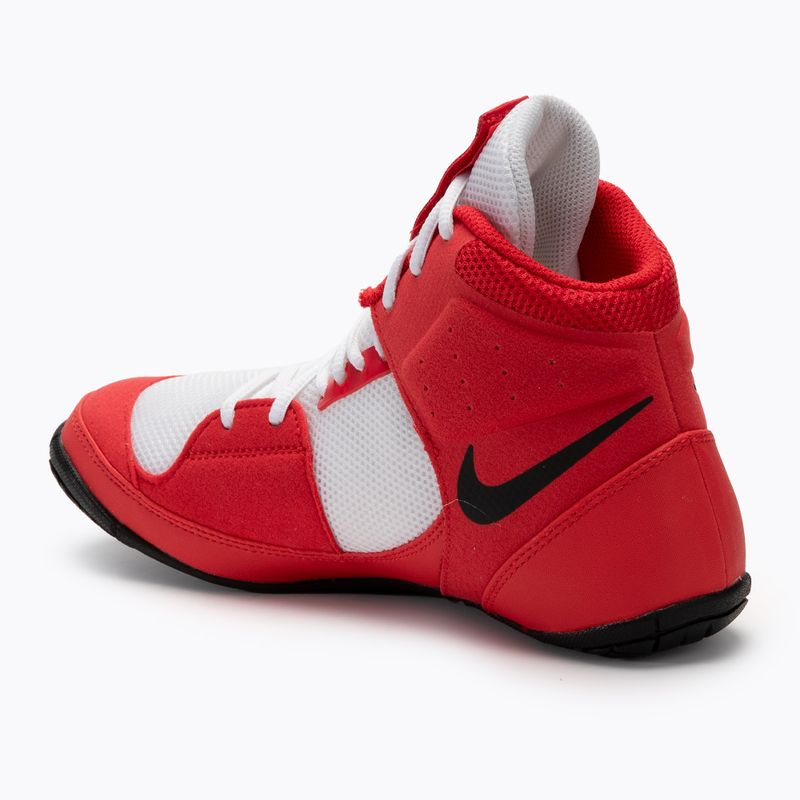 Imtynių bateliai Nike Fury university red/white/black 3