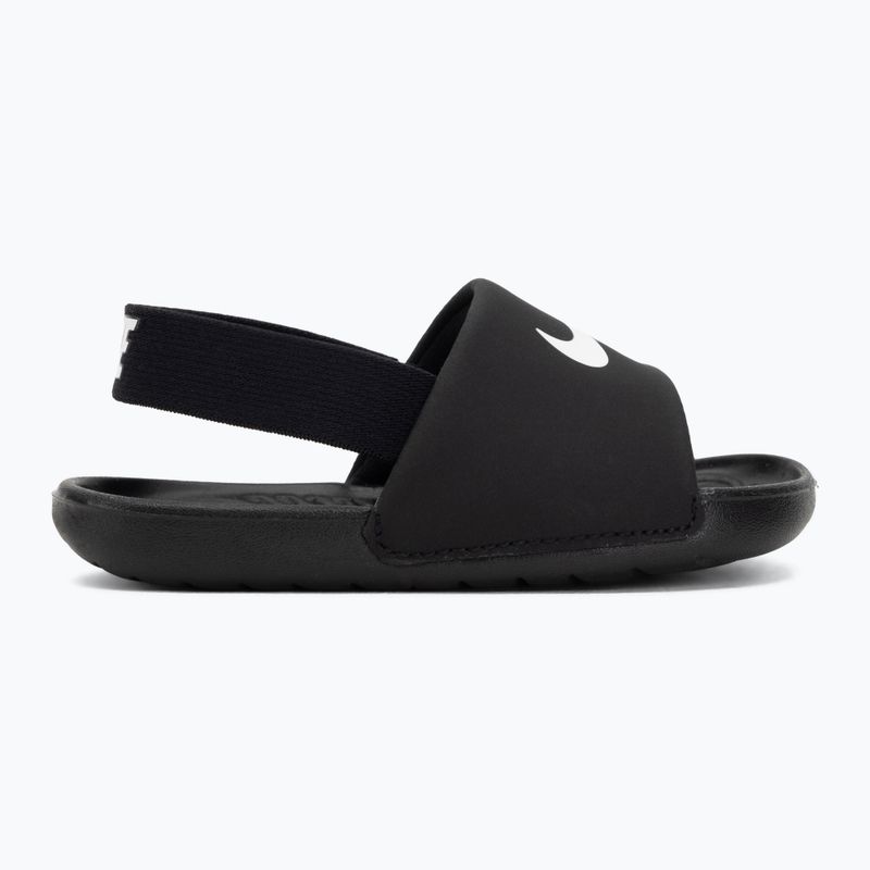Vaikiškos šlepetės Nike Coffee black/white/white/white 2