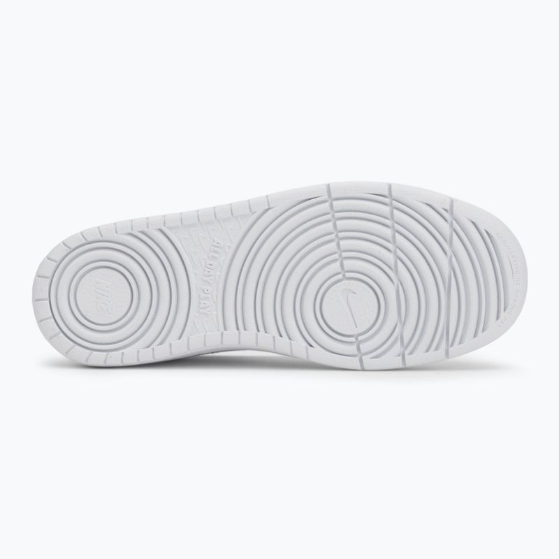 Batai  Nike Court Borough Mid 2 white/white/white 4