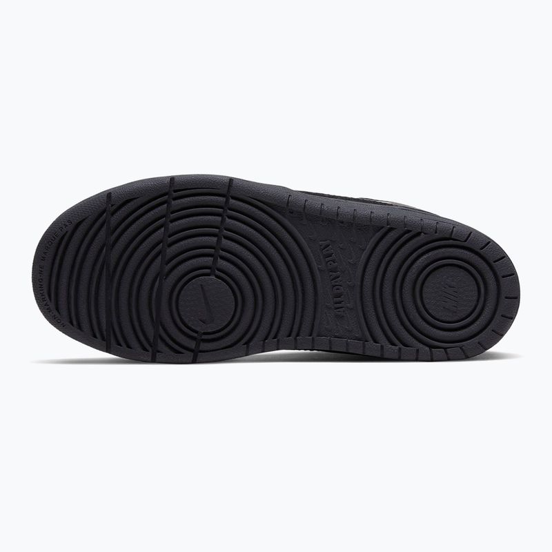 Vaikiški batai Nike Court Borough Mid 2 black/black/black 3