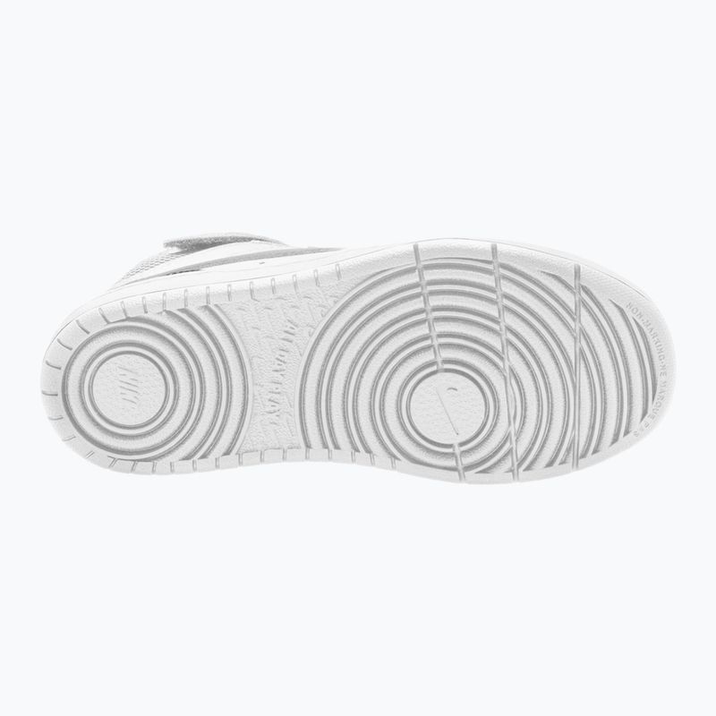 Vaikiški batai Nike Court Borough Mid 2 white/white/white 3
