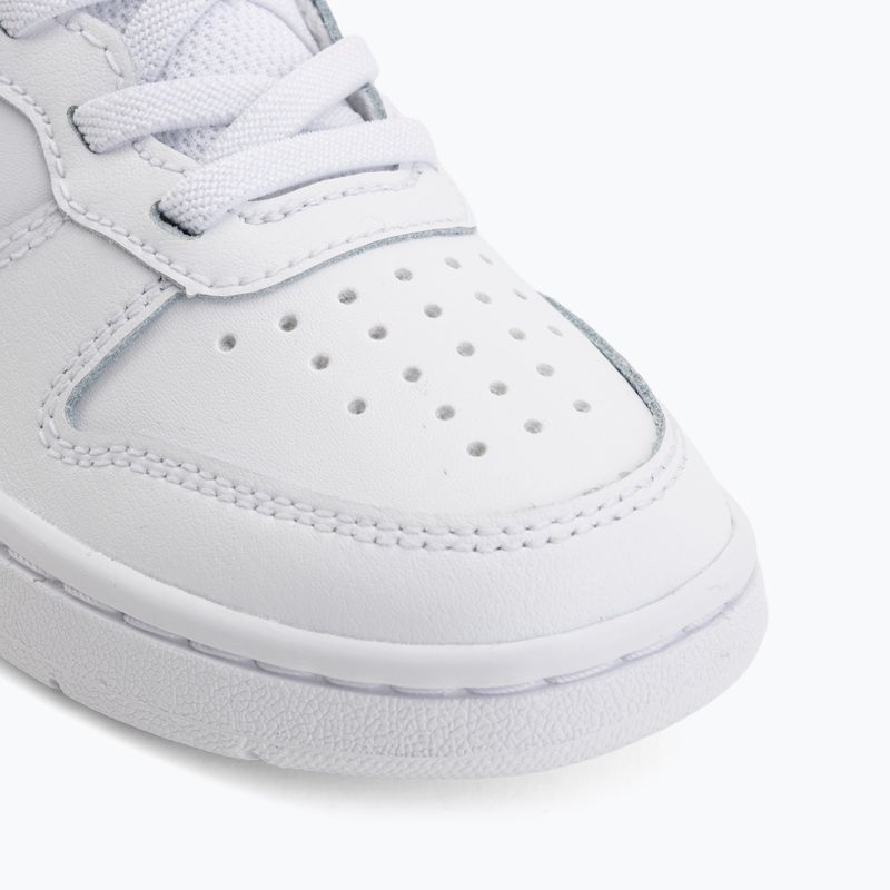 Vaikiški batai Nike Court Borough Mid 2 white/white/white 7