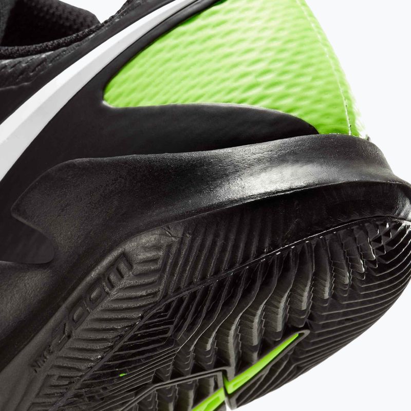 Vaikiški teniso bateliai Nike Court Vapor X Jr black/volt/white 9