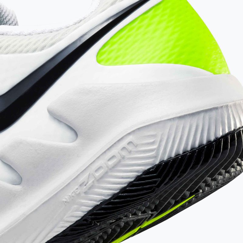 Vaikiški teniso bateliai Nike Court Vapor X Jr white/volt/black 8