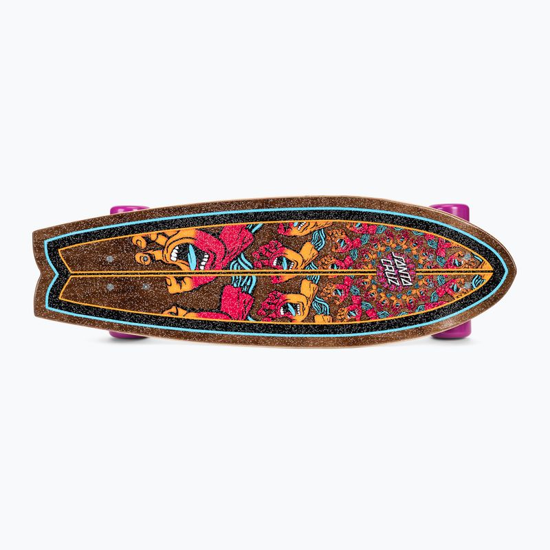 Cruiser riedlentė Santa Cruz Cruzer Mandala Hand Shark 8.8 brown 124573 4