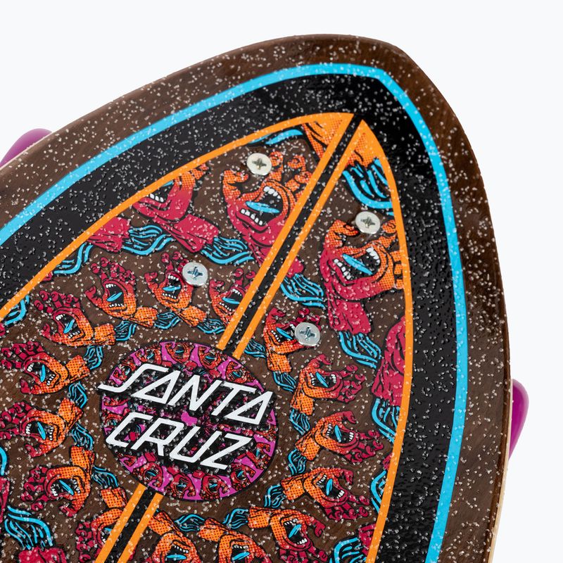 Cruiser riedlentė Santa Cruz Cruzer Mandala Hand Shark 8.8 brown 124573 6