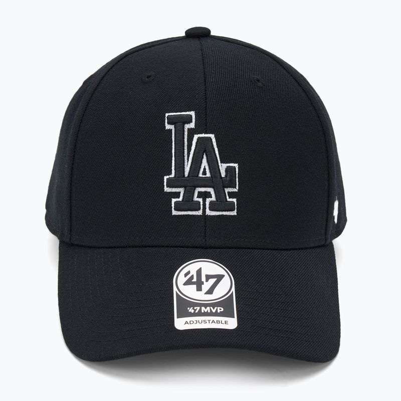 Kepuraitė su snapeliu 47 Brand MLB Los Angeles Dodgers MVP black 2