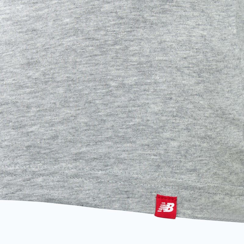 Vyriški marškinėliai New Balance Essentials Stacked Logo grey 4