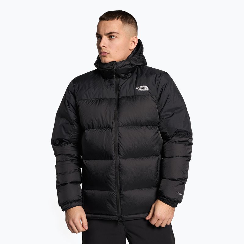 Vyriškos pūkinės striukės The North Face Diablo Down Hoodie black NF0A4M9L