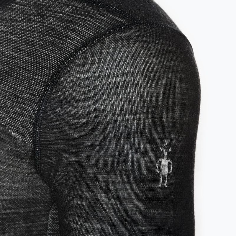 Vyriškas termoaktyvus džemperis Smartwool Intraknit Merino 200 Crew juoda/balta 3
