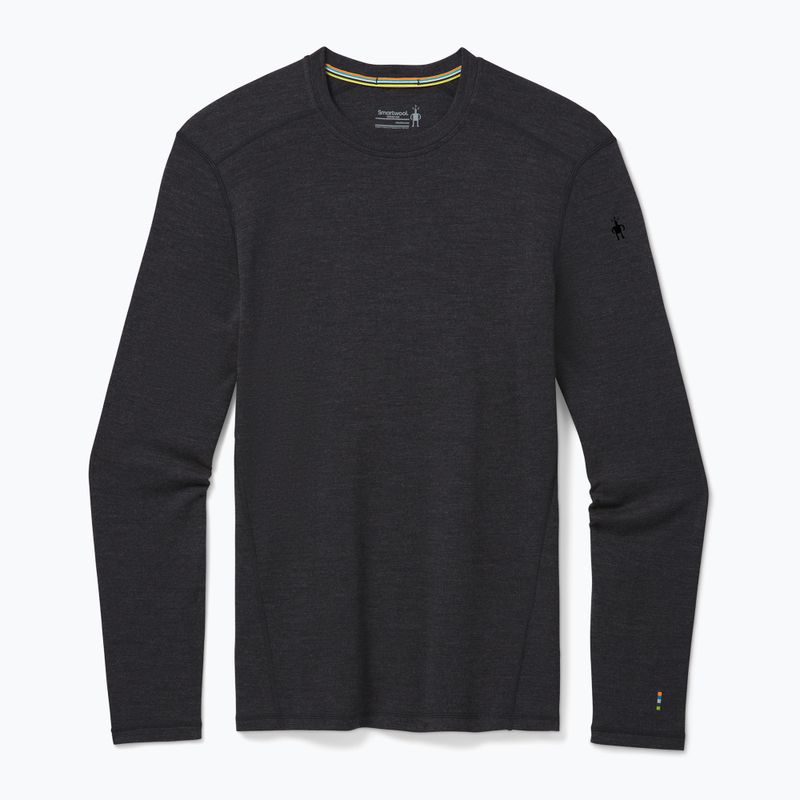 Vyriški termo marškinėliai Smartwool Merino 250 Baselayer Crew Boxed charcoal heather 6